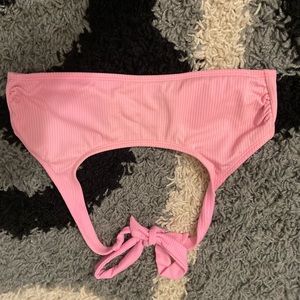 Target pink bikini top